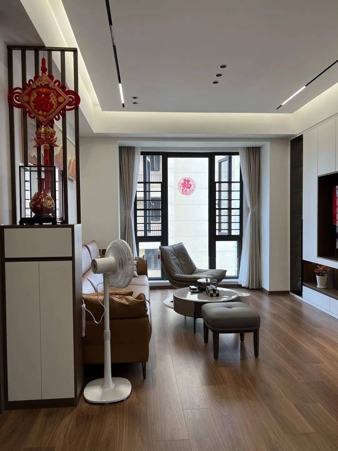 90㎡香山新时代,现代风与古朴的碰撞,福州中宅装饰,福州装修_业主