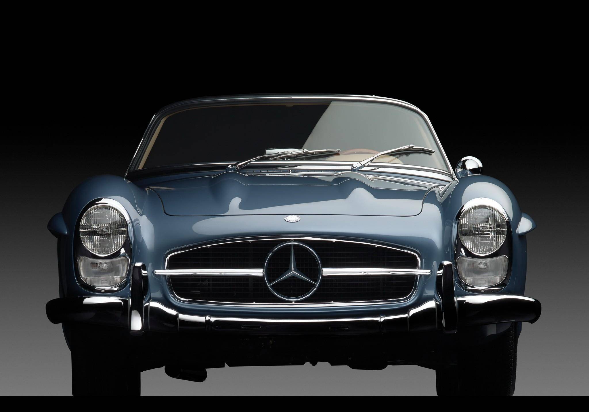 最美奔驰sl级第1代w198与w121_搜狐汽车_搜狐网