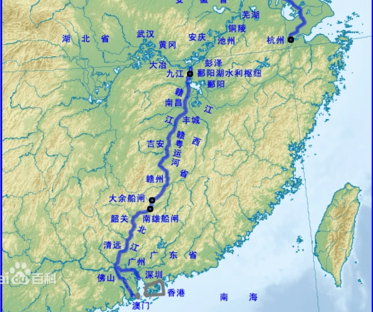 广西平陆运河多少公里图片