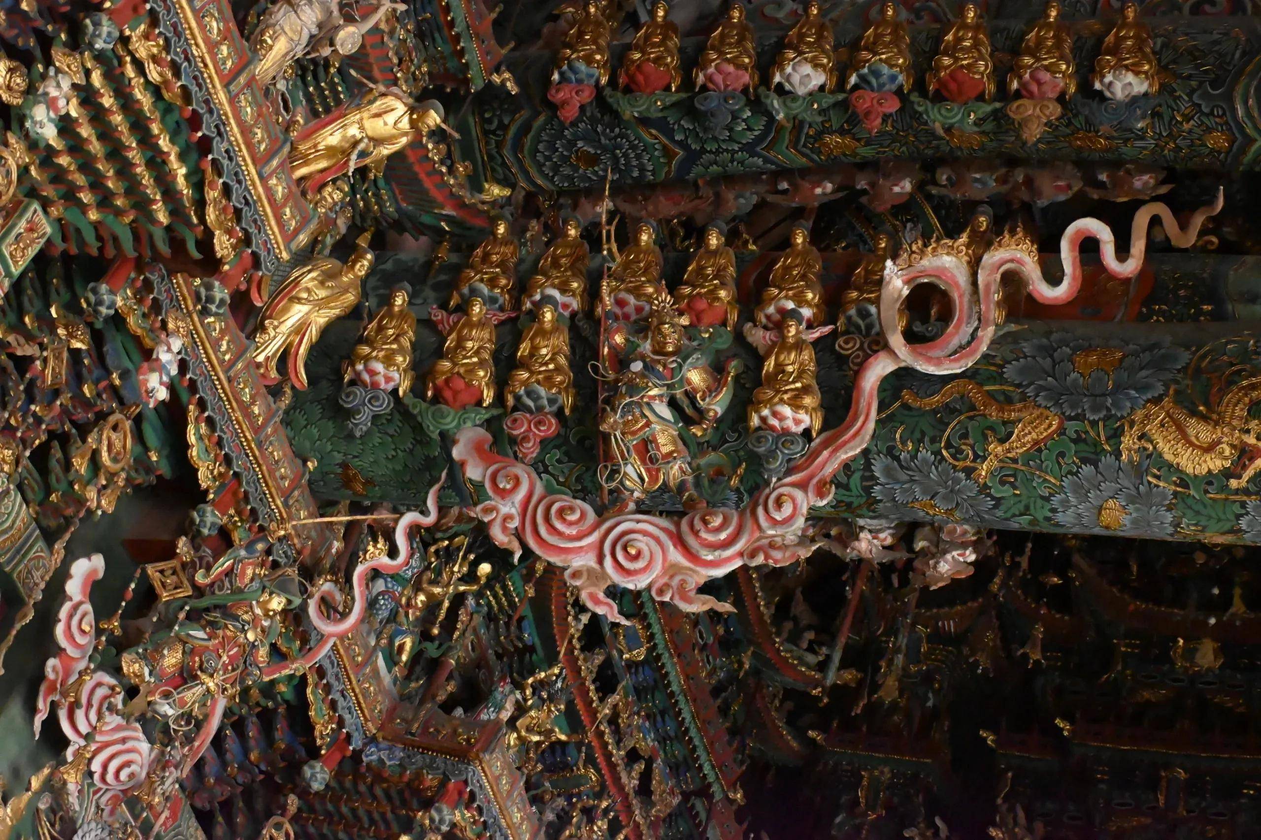 隰县小西天_大雄宝殿_寺院_鼓楼