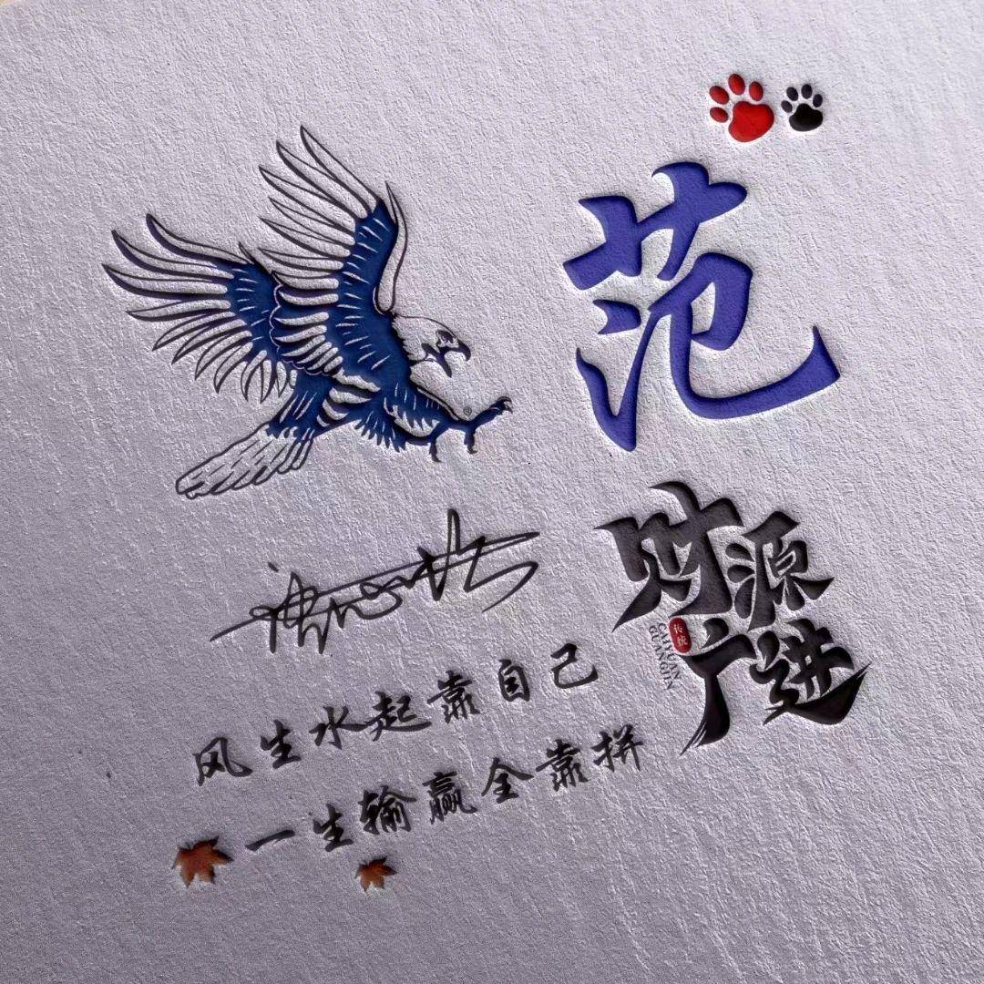 姓氏头像第612期,2023财源广进特效签名头像,请查收