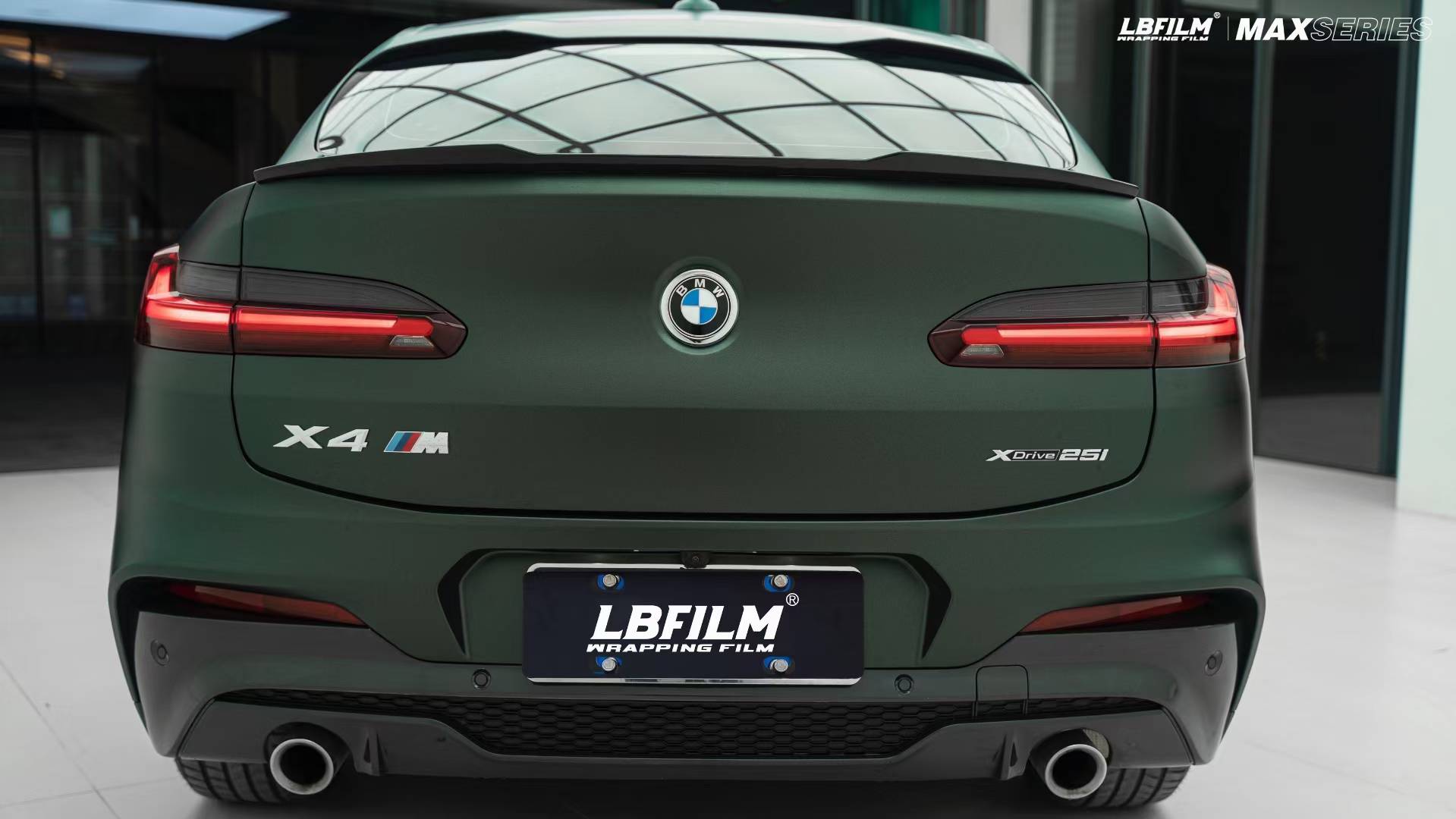 宝马x4-lb改色膜仙踪绿,仿佛进入了一片神秘的森林_搜狐汽车_搜狐网