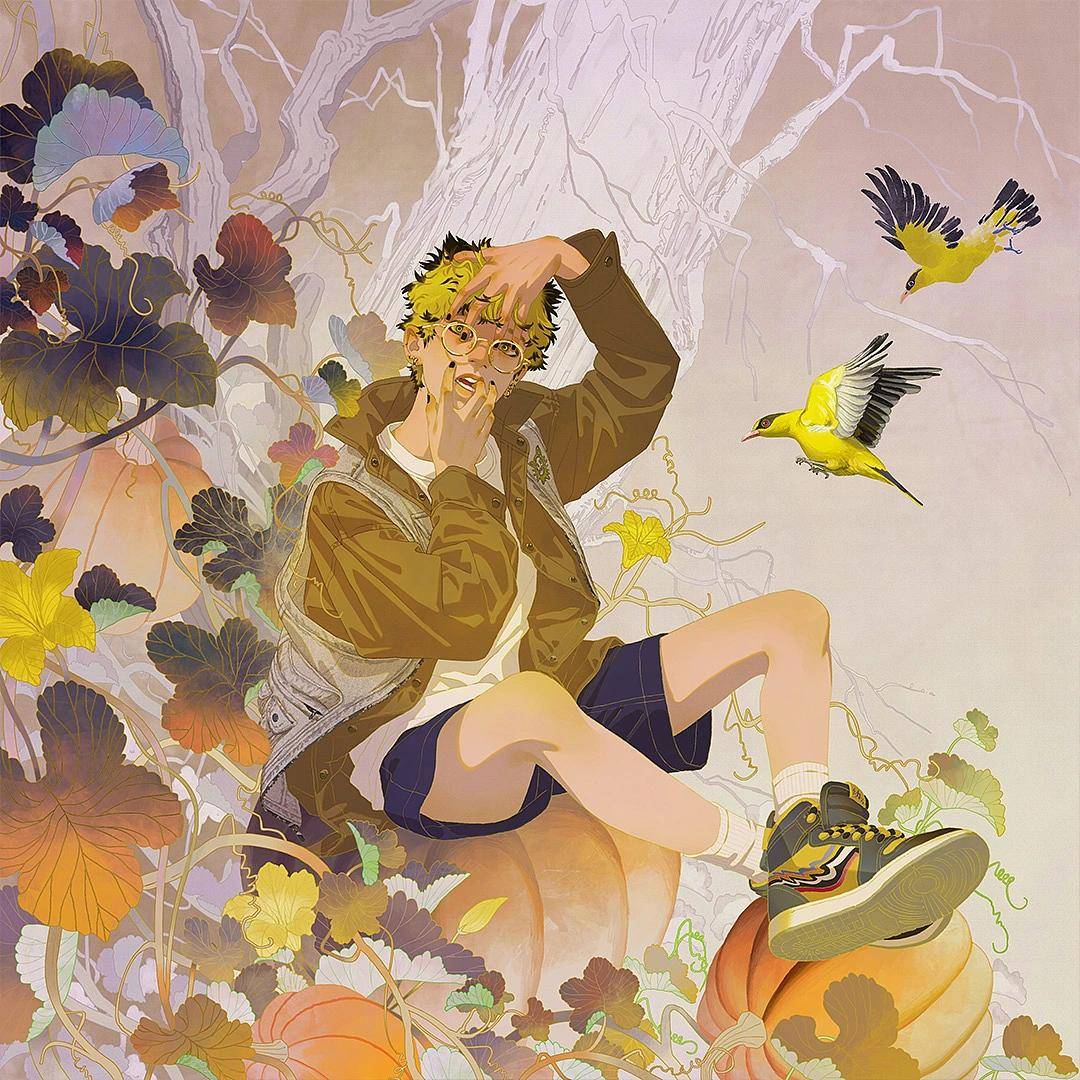 孙无力的66幅插画