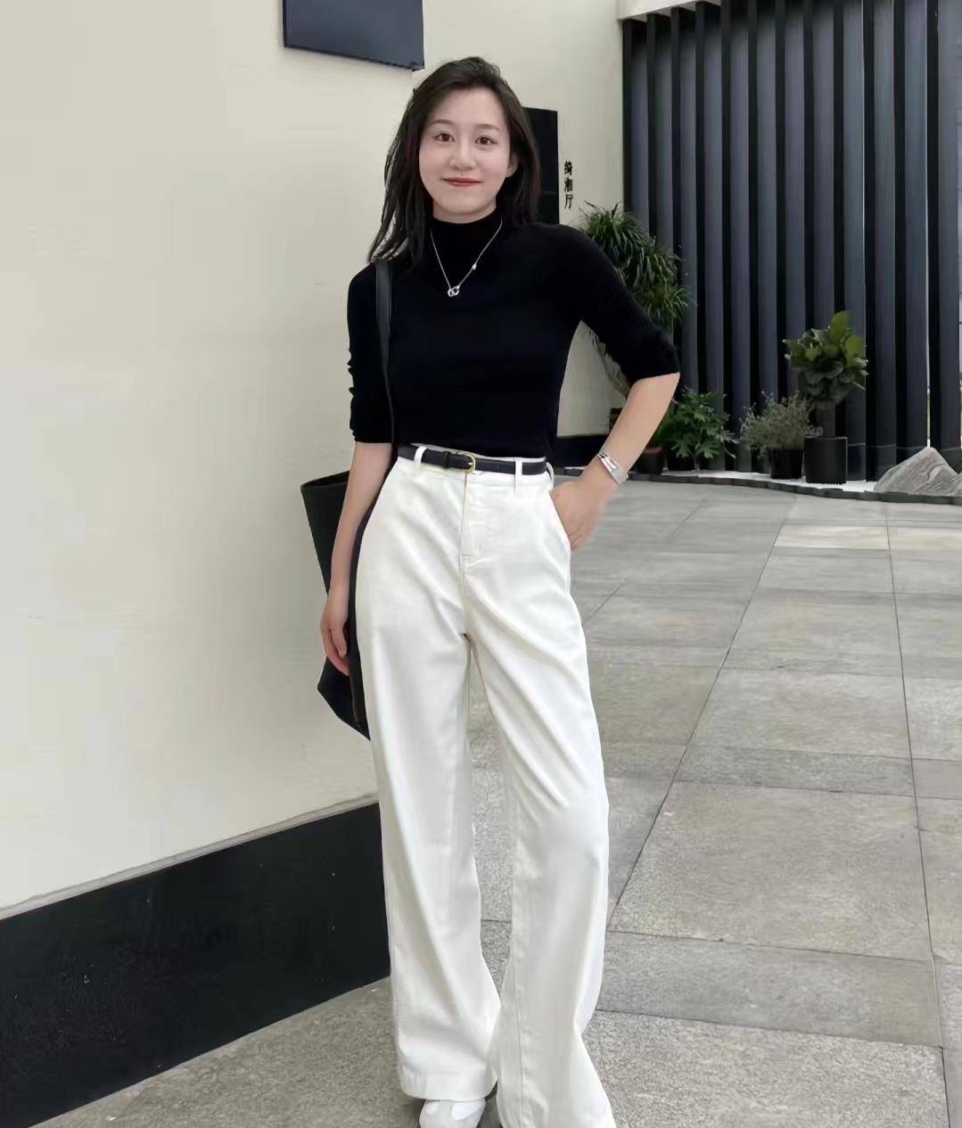 阔腿裤的7种穿法,不土气,却优雅,时尚又高级!_整体_look_高跟鞋