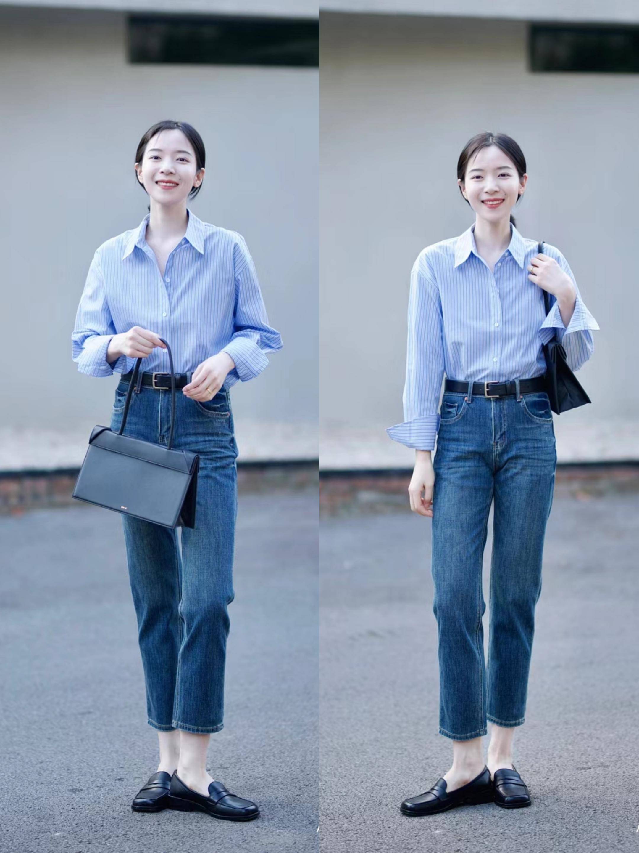 早秋穿衬衫可不掉价!