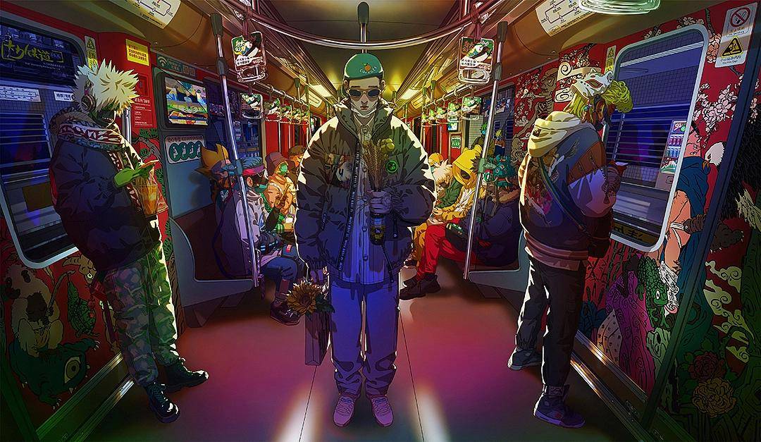 孙无力的66幅插画