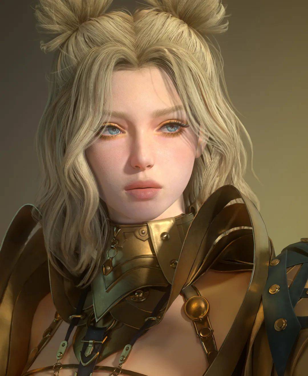 一文带你搞懂次世代人物建模全流程!_模型_角色_骨骼