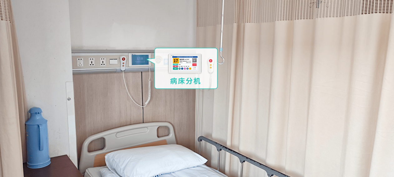 全视通医护对讲系统-病床分机持续创新,智慧前行以数字转型为引领,不