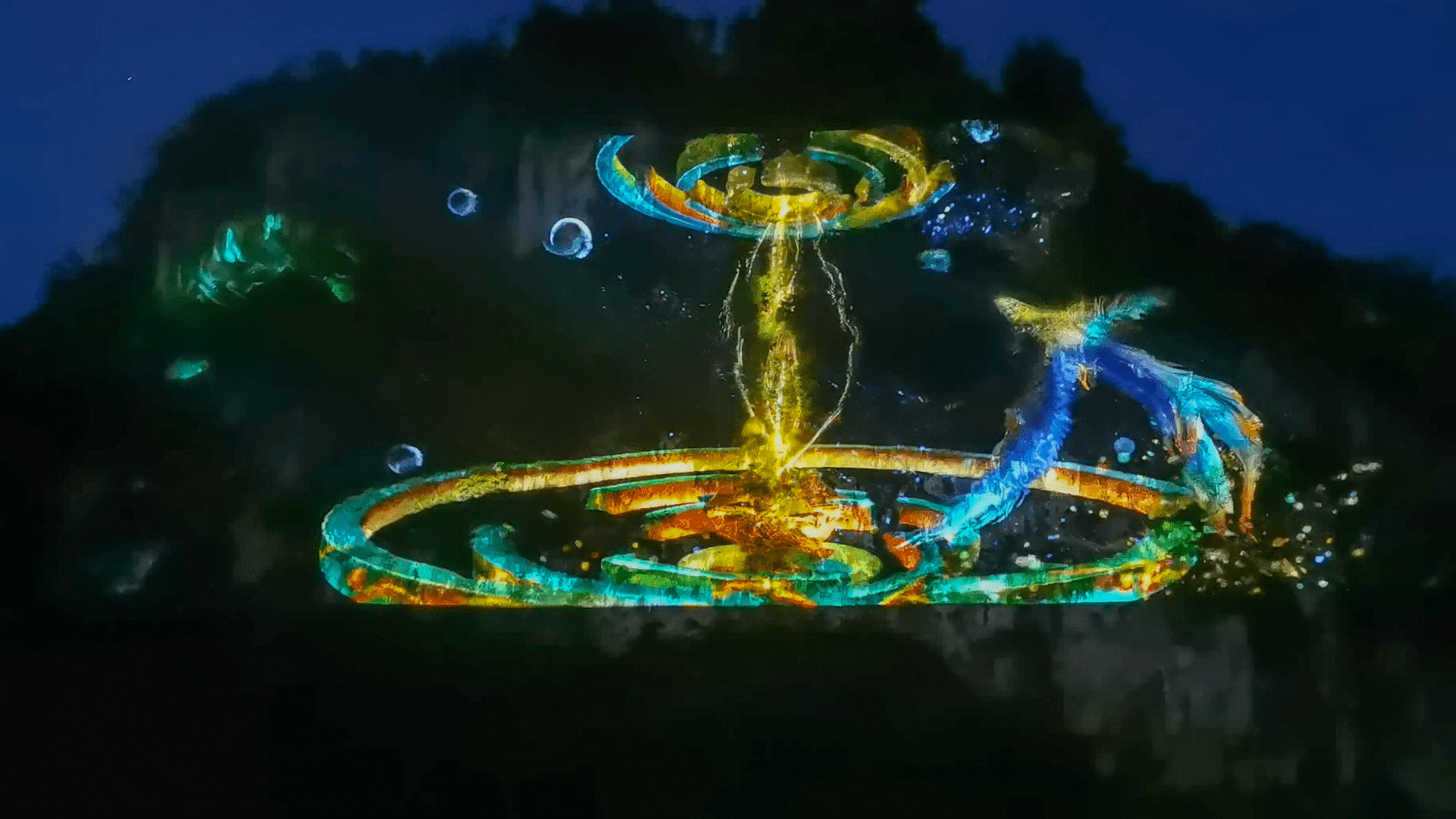 文旅夜游如何持续引流?3个山体投影秀案例为你解析!_文化_科技_游客