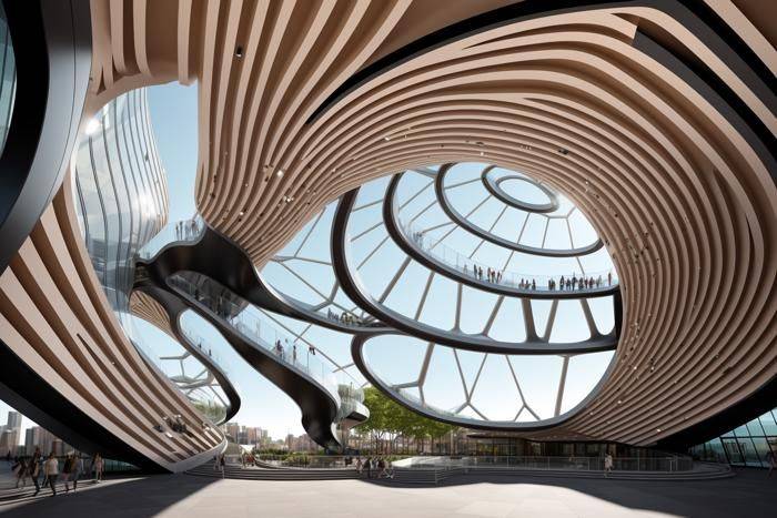 蜗牛仿生建筑设计:这些独特的设计让你大开眼界!_结构_项目_机器人