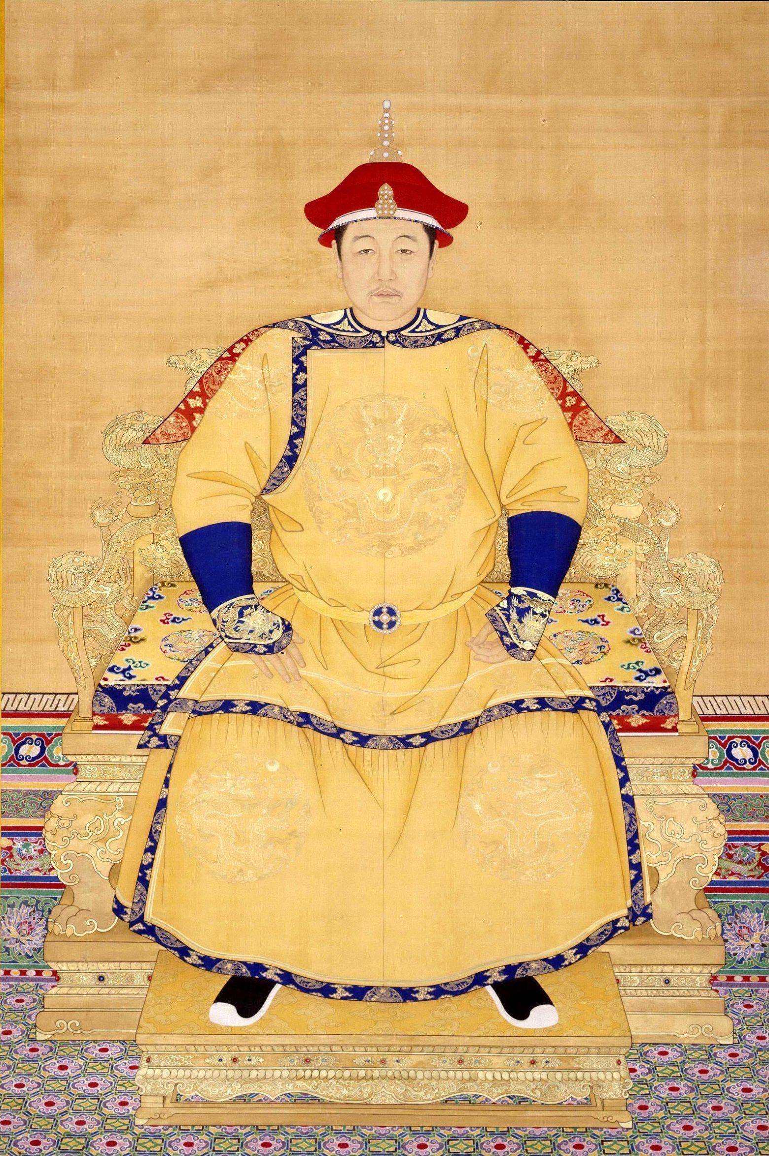 清朝12位君主顺序和各个皇帝的画像模样_享年_子女_url