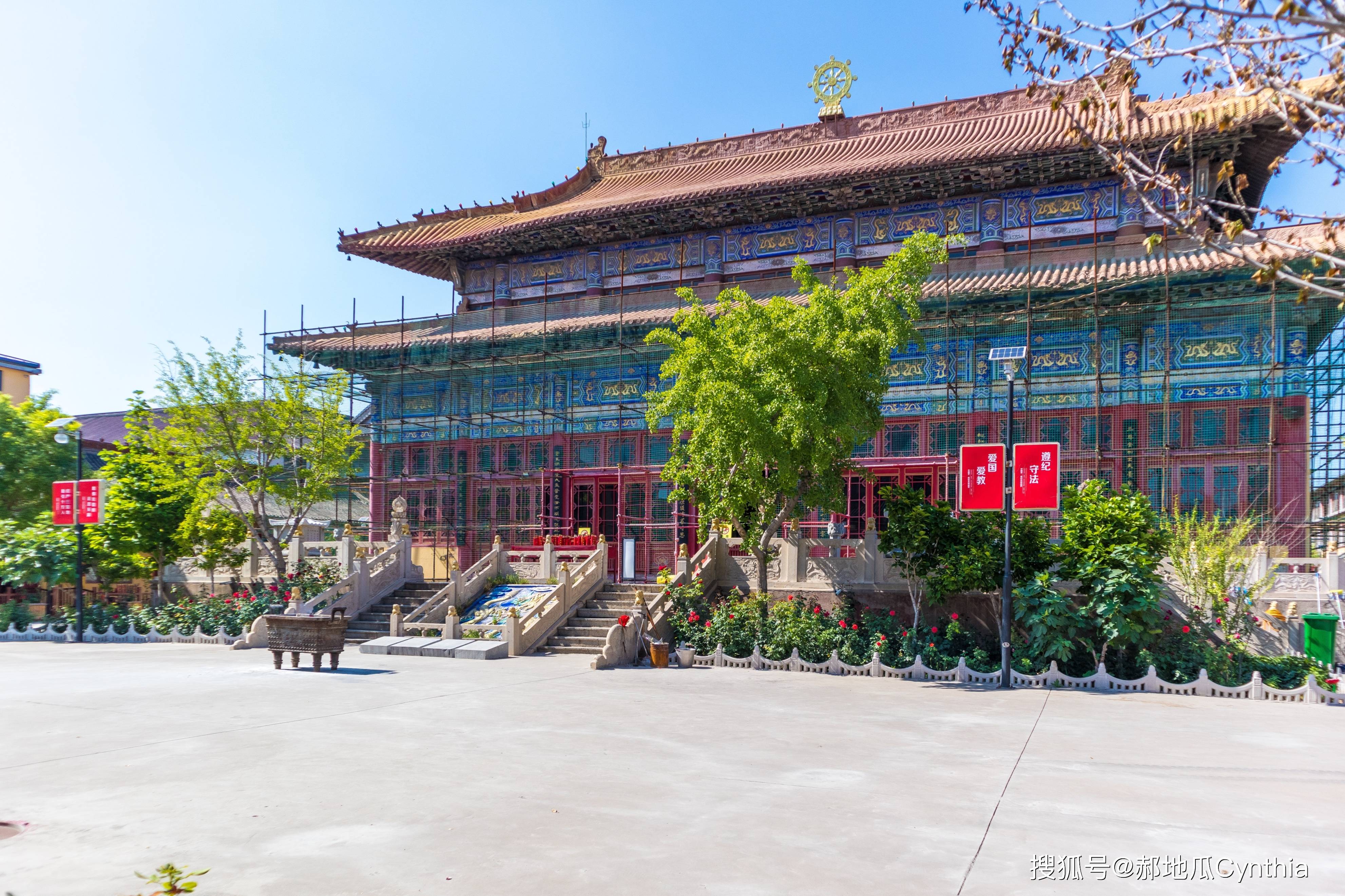 邯郸有座寺庙,曾是中原名寺大刹,楼堂殿阁一应俱全,毁于战乱