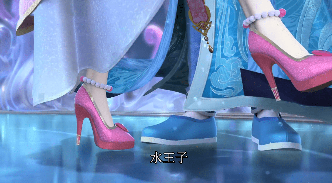 叶罗丽:海公主的名字叫海颜,身穿鱼尾裙,爱盘手串,也讨厌王默_王子