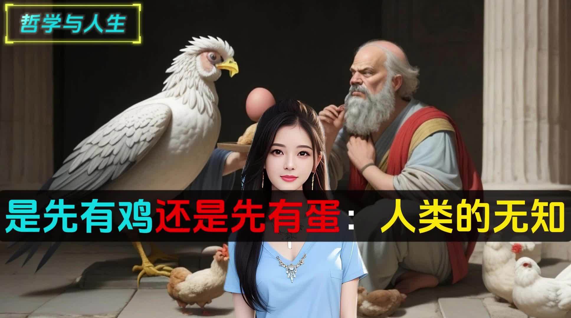 是先有鸡还是先有蛋,看待人类的无知