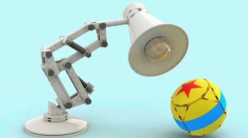 乐高ideas作品《迪士尼皮克斯luxo jr台灯》通过万票大关_泰勒