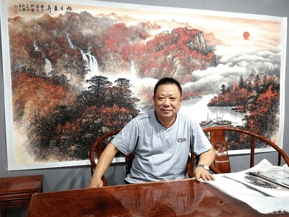 中国高等美术院校教学范本 王信聪山水画作品精选_cm_文化_艺术