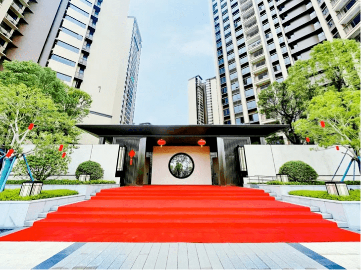 大城烟火气渐浓,河源龙光城四期二组团暖心交付_实景图_业主_生活