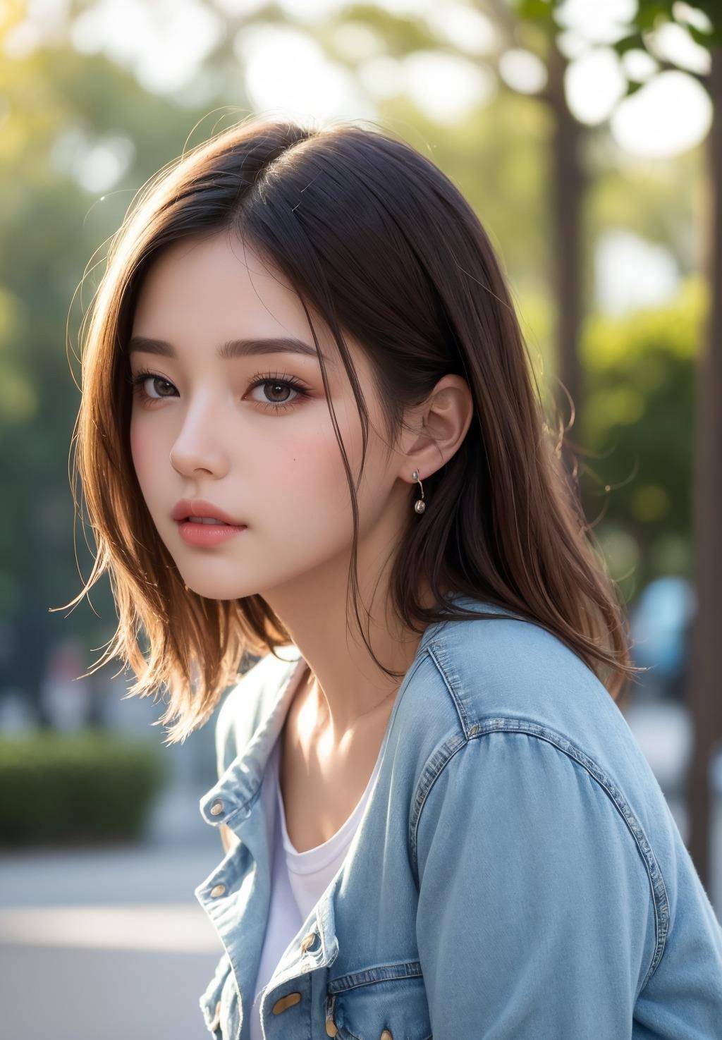 独特的少女气质,清纯又迷人_阳光_白色_自然