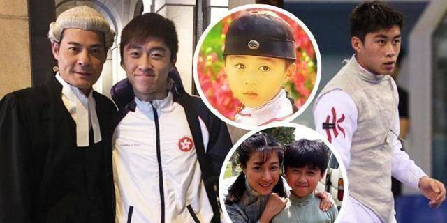 原本的他是tvb耀眼的童星,之后选择成为击剑运动员,多次代表香港为