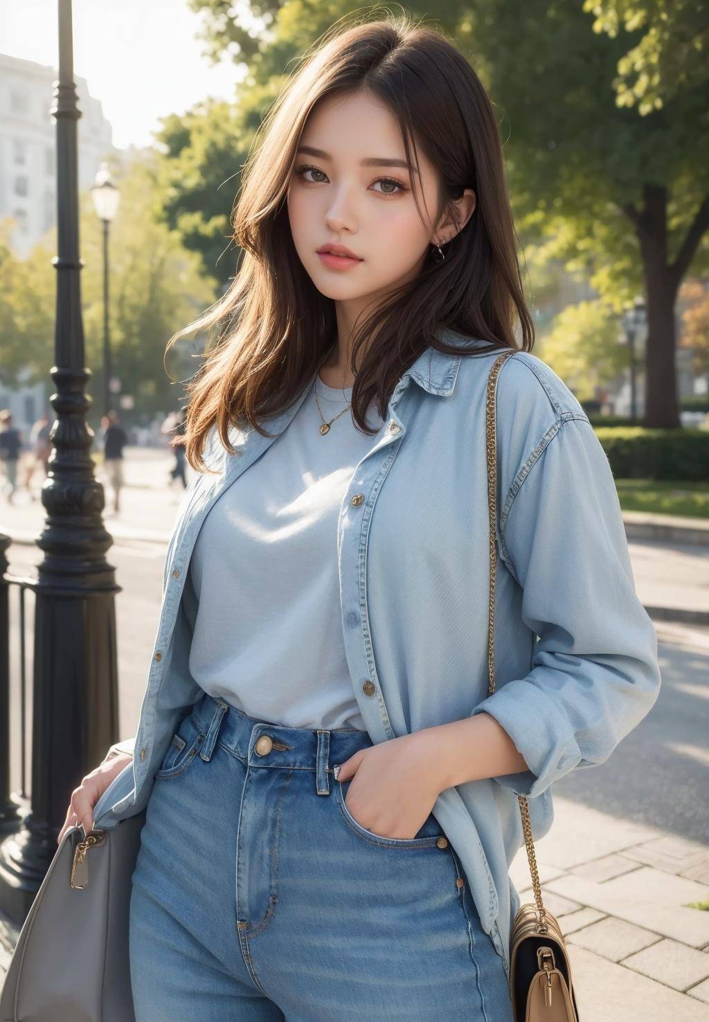 独特的少女气质,清纯又迷人_阳光_白色_自然