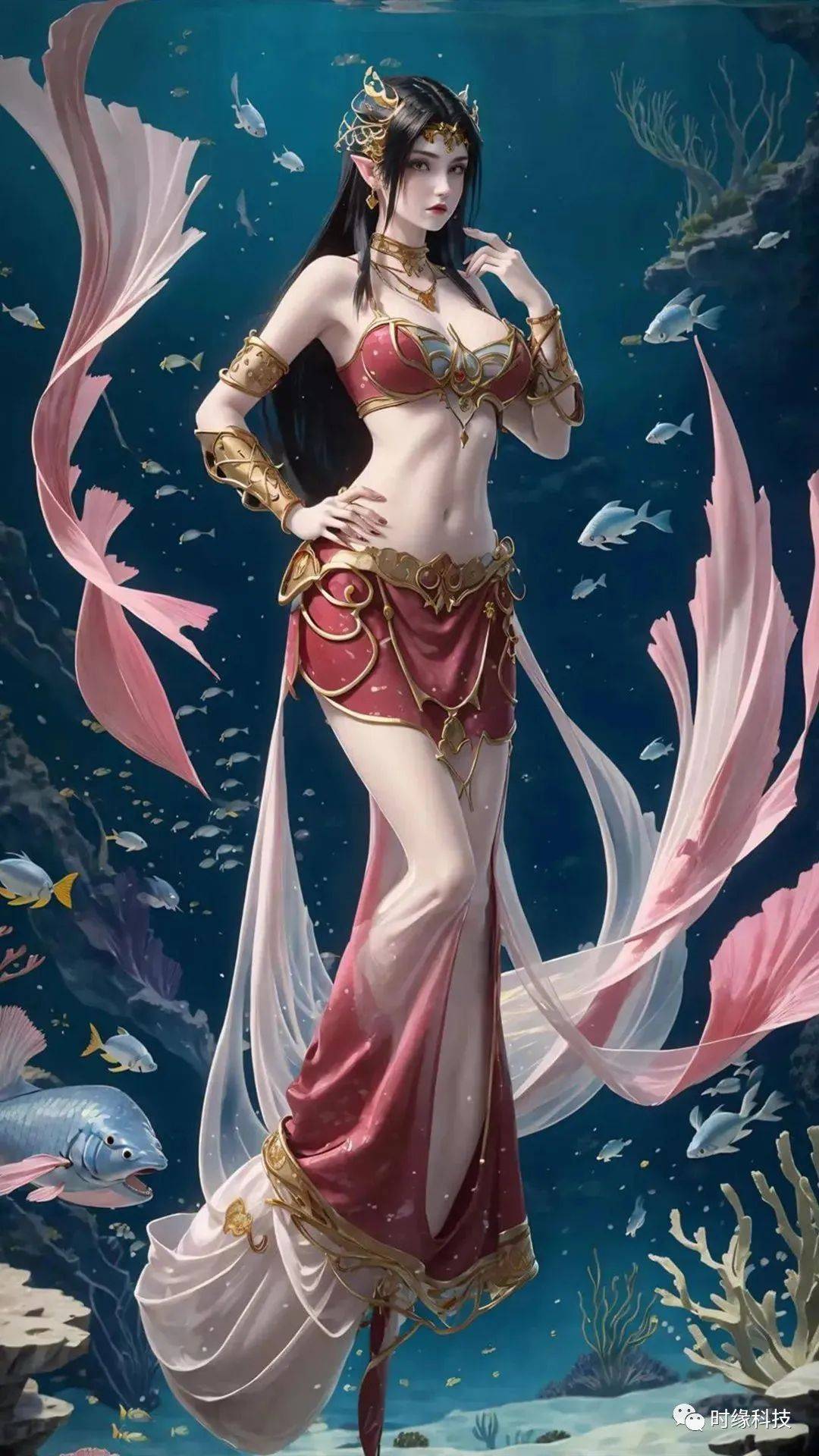 斗破苍穹:人鱼公主美杜莎!人类与海族的混血后裔