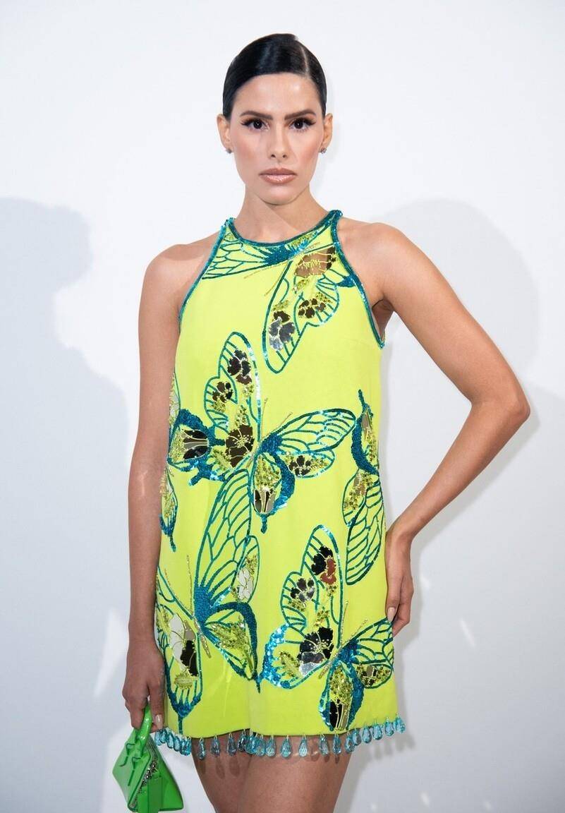 george霍贝卡在2023秋冬巴黎高定时装周上的亮眼表现_时装秀_时尚_的