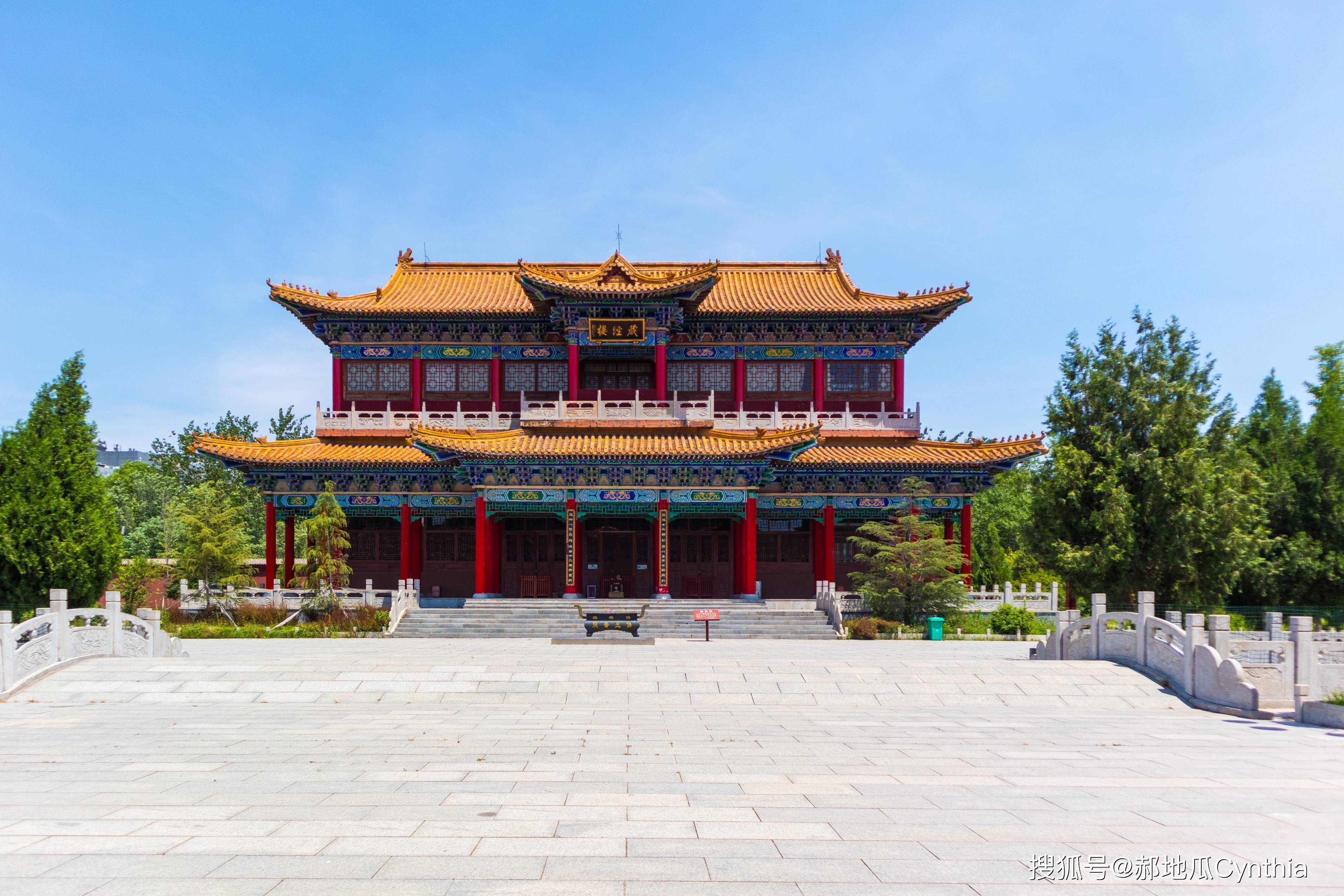 邯郸有座甘露寺,不在古城内,而是在古城外,隐藏在商业街内