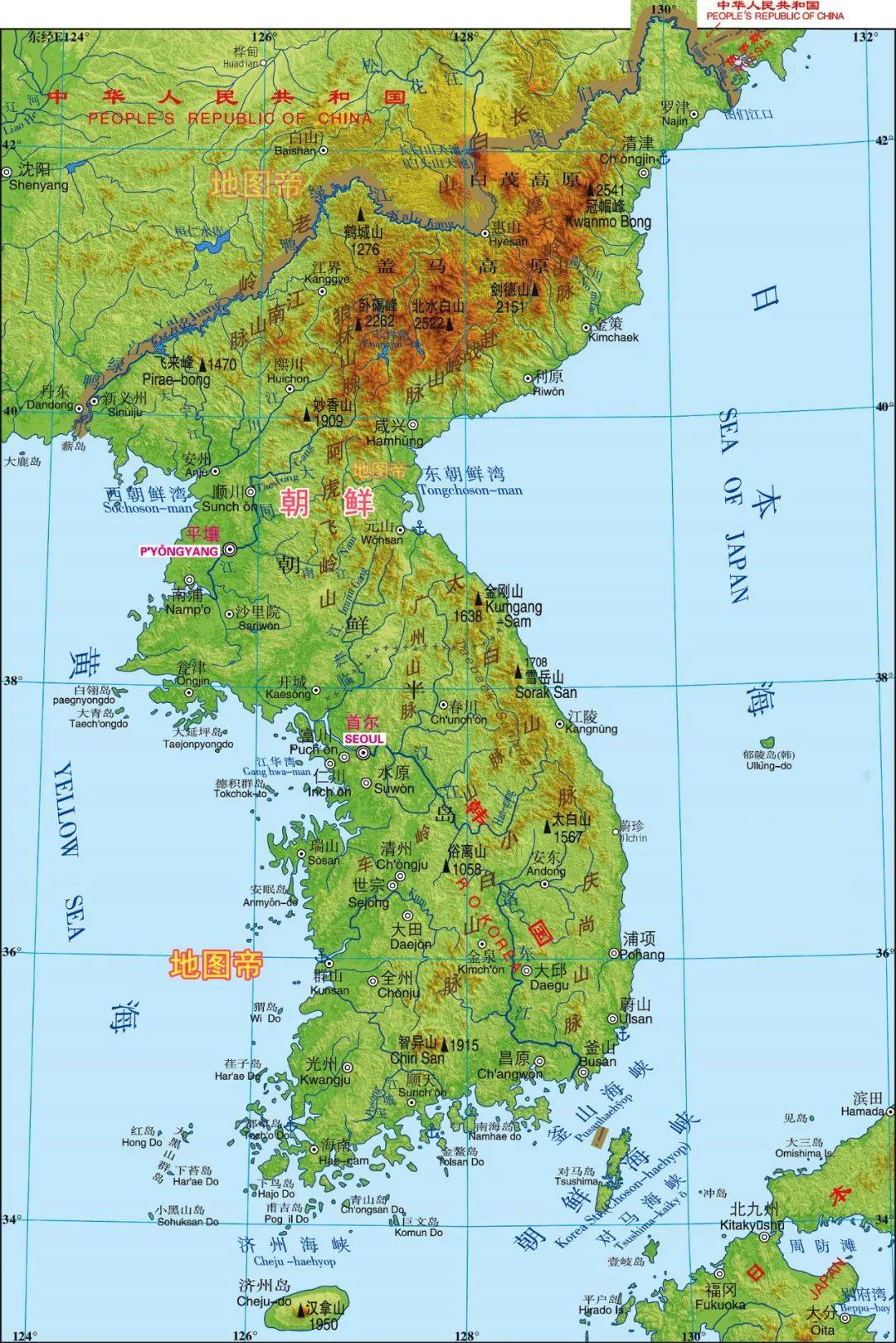 中国有哪八个海上邻国？