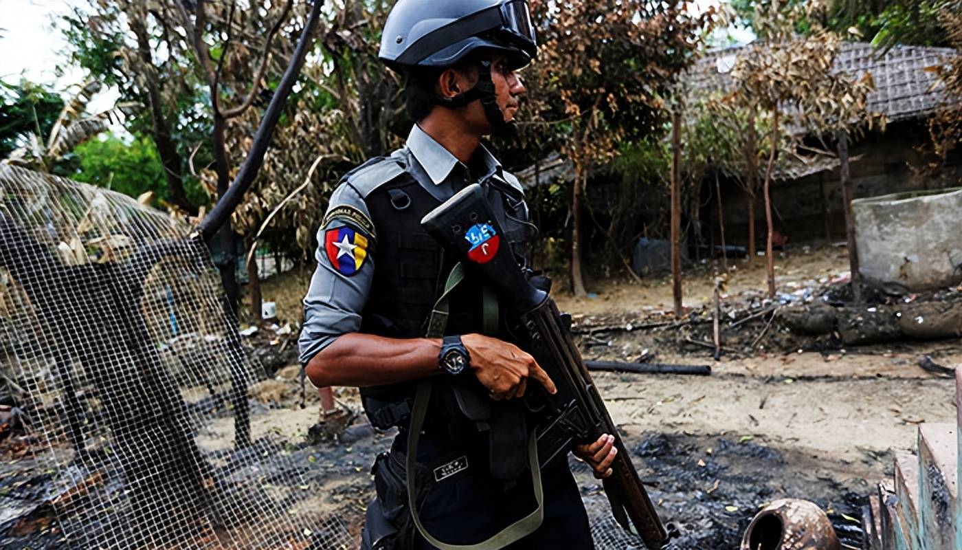 缅甸警察局图片