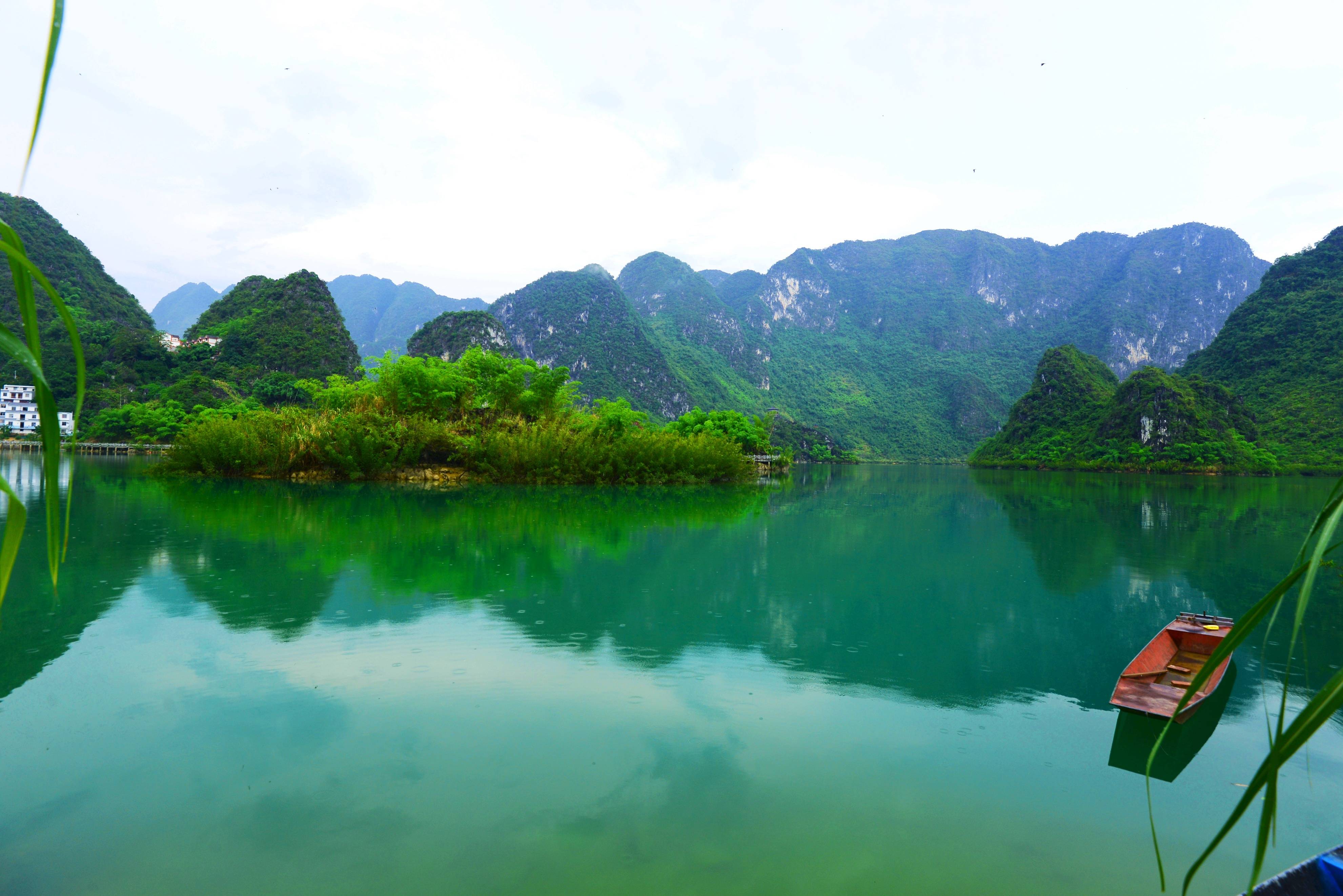 浩坤湖,"广西的泸沽湖",虽美却少有人欣赏_风景区_游船_碧波