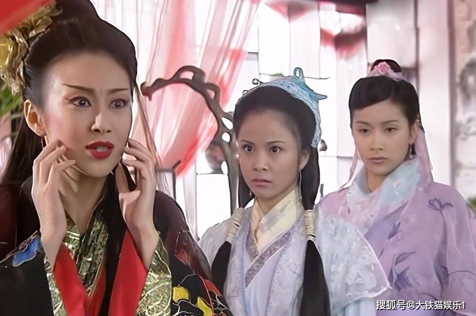 或许是因为董晓燕饰演花弄影这个角色全程都是蒙着纱巾,导演才给她