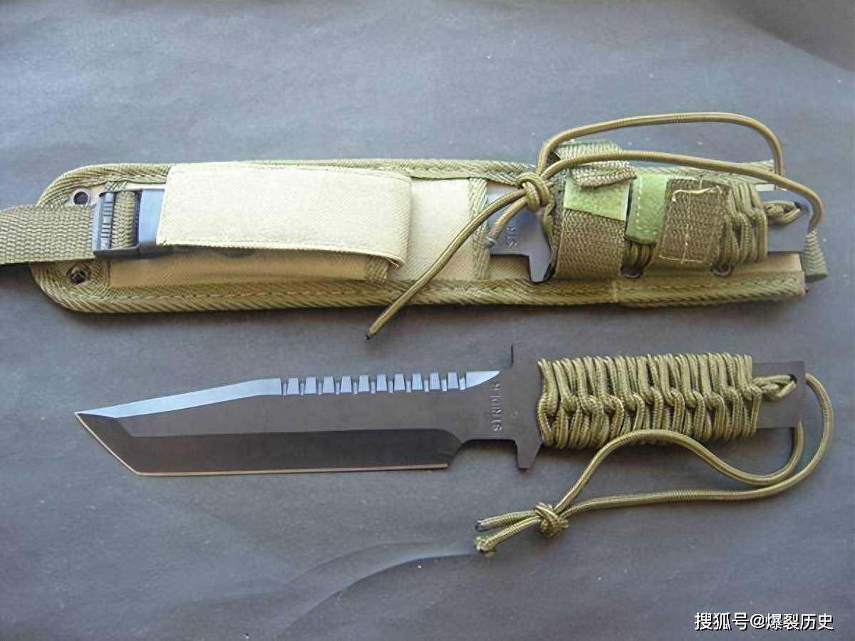 美军特种部队刀具,挺进者bnss战术直刀,简陋外表不掩强悍战力_处理