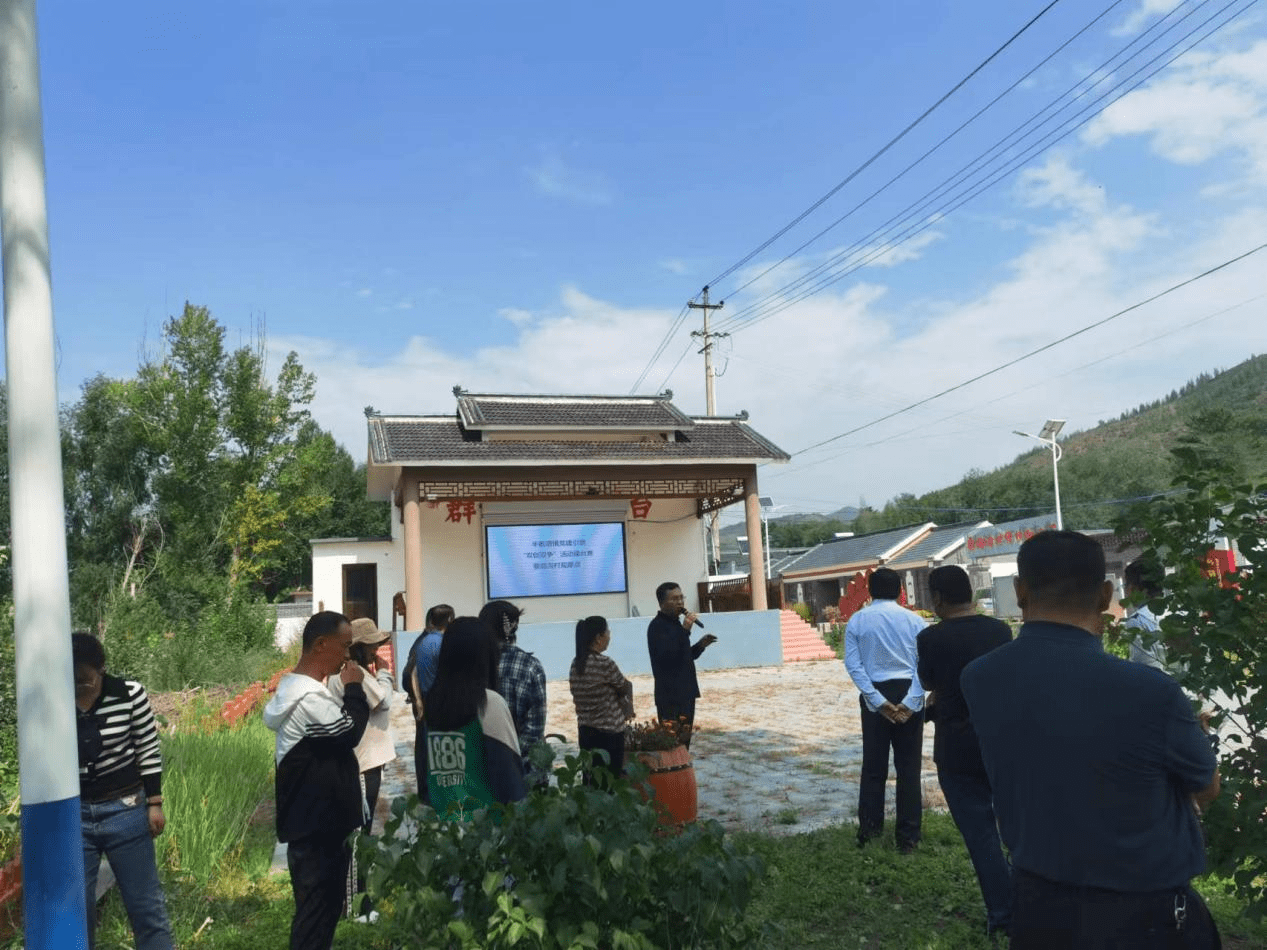 围场县半截塔镇组织开展"双创双争"支部书记擂台赛_工作_进行_交流