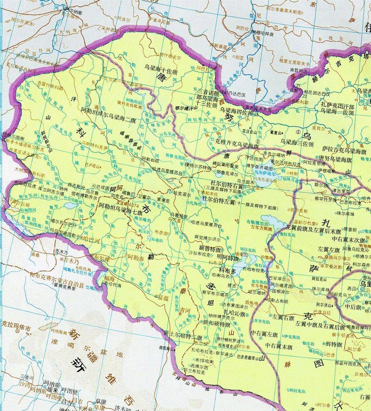 乌兰巴托地图高清全图图片