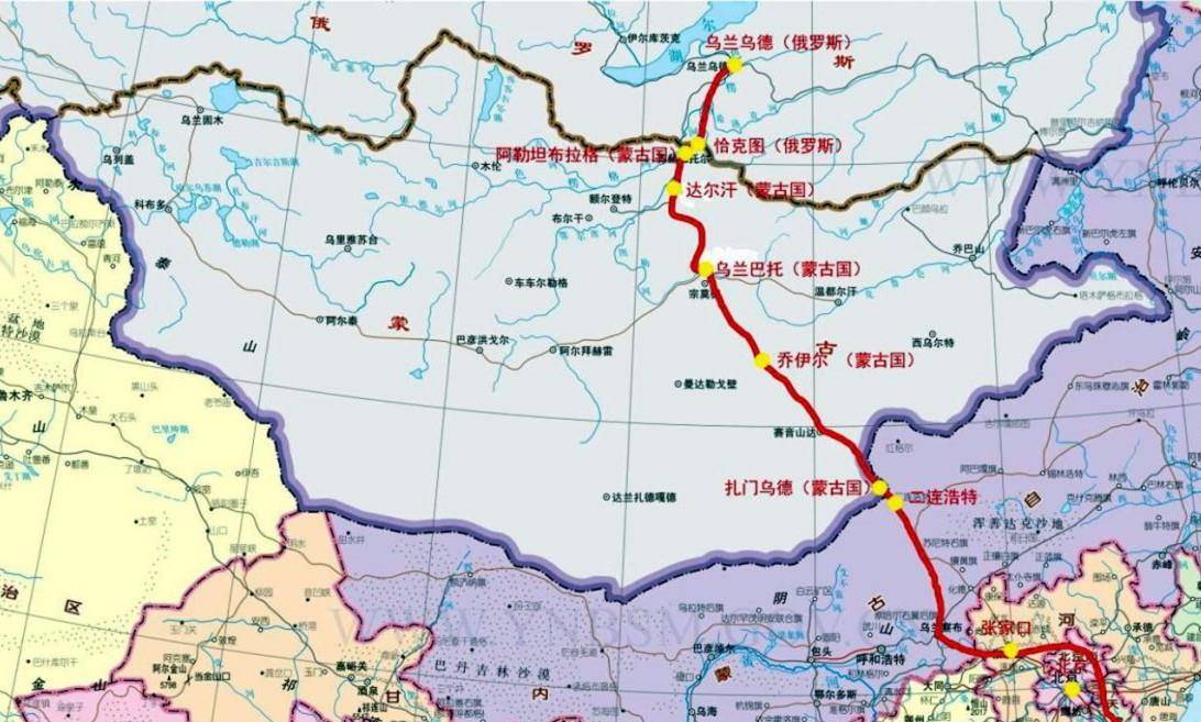 鄂尔浑河地图图片