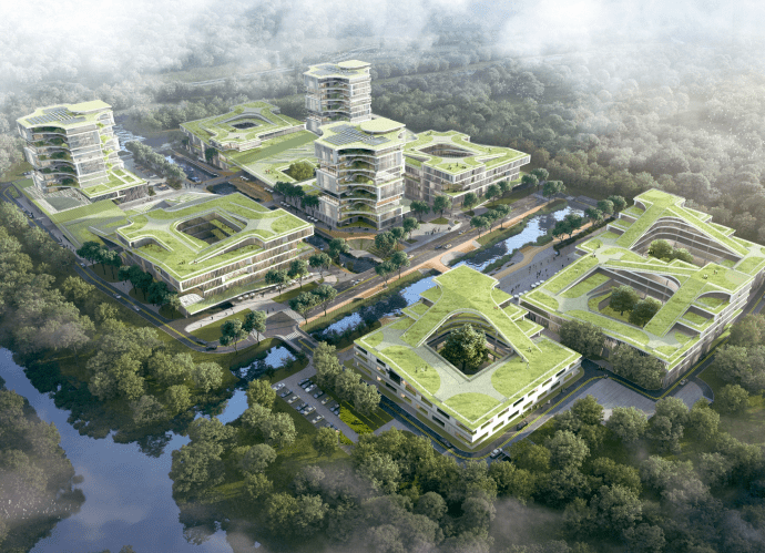 有房丨飞龙湖民营企业家交往,标志性建筑等6个重大项目开启招商_台州