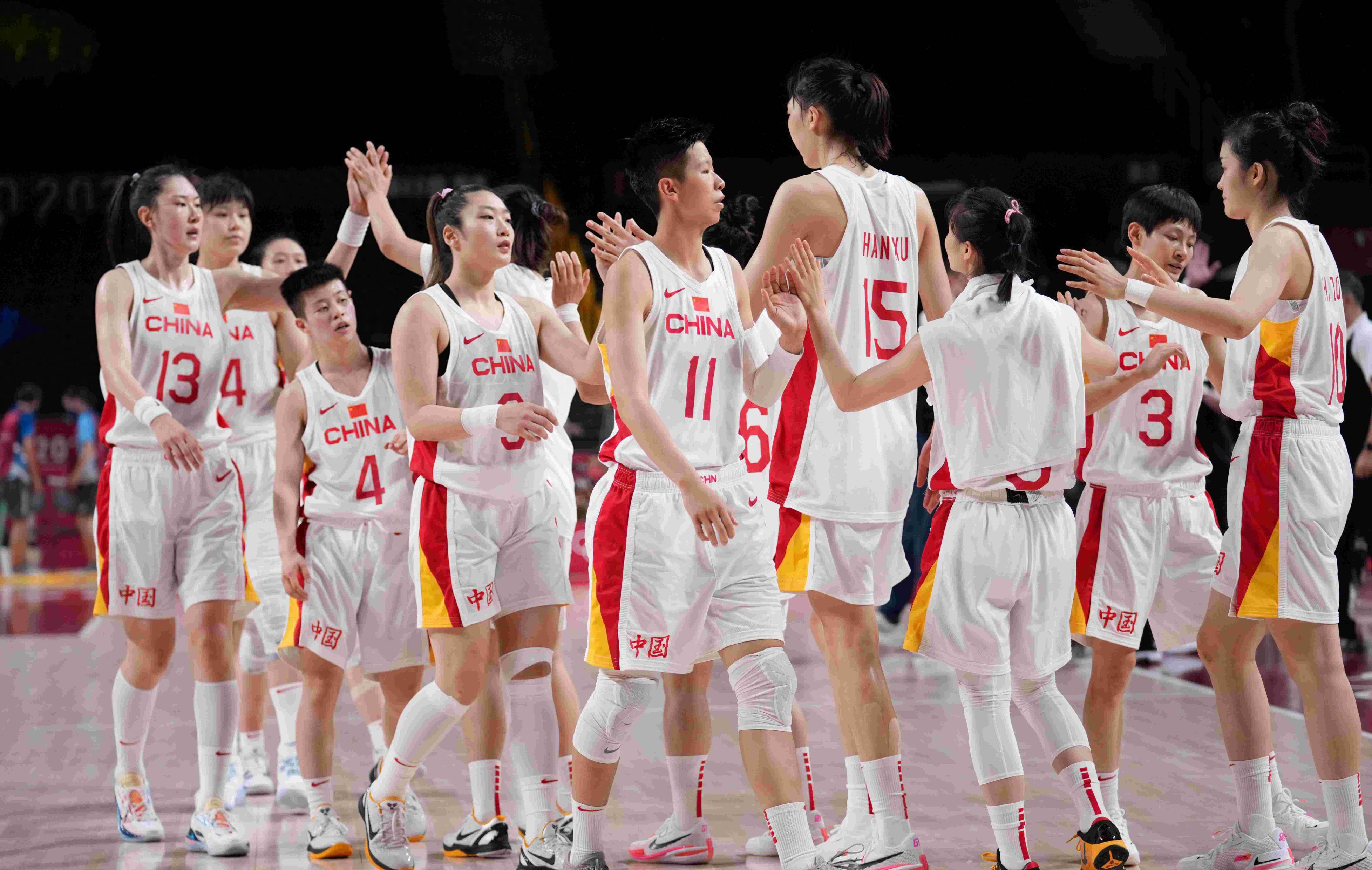 中国女篮主力阵容图片