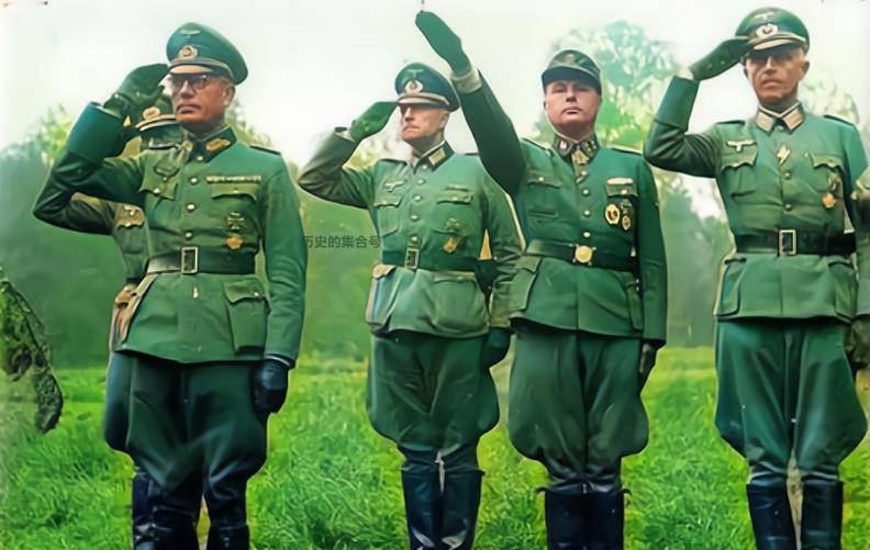 请仔细看那敬礼姿势_部队_标志性_普鲁士容克