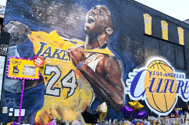 「科比壁画」将被拆除!科嫂请愿抵制房东_进行_健身房_作品