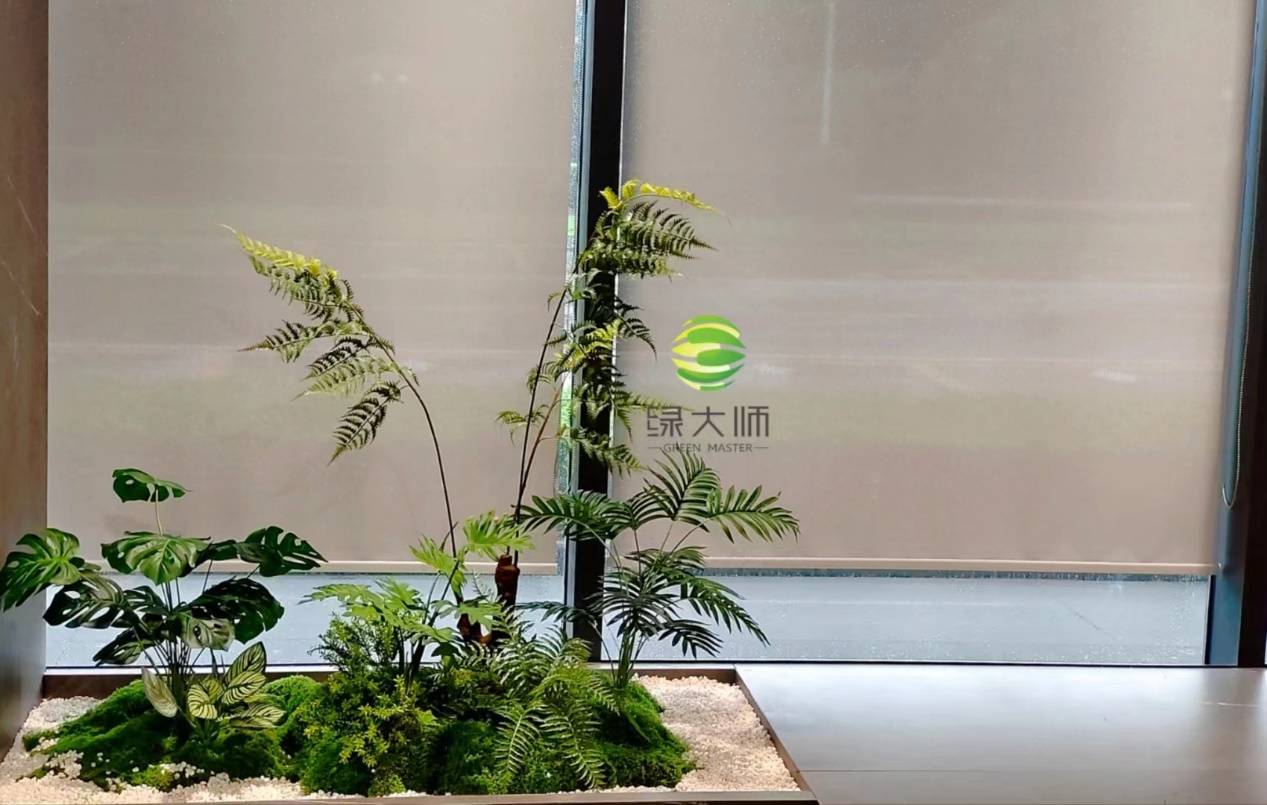 室内仿真植物造景:营造自然氛围的最佳选择