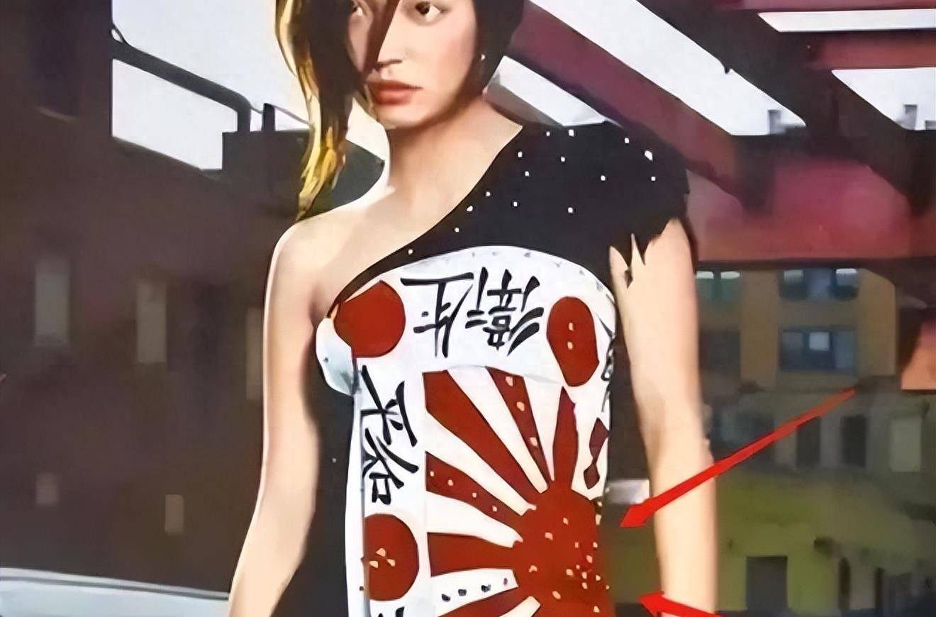 自从爆红之后,有关她的八卦就从来没有间断过,从早期的"军旗装"事情到