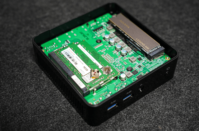 至本r5-3550h迷你主机上手体验!642.48元买它值吗?_内存_供电_多多