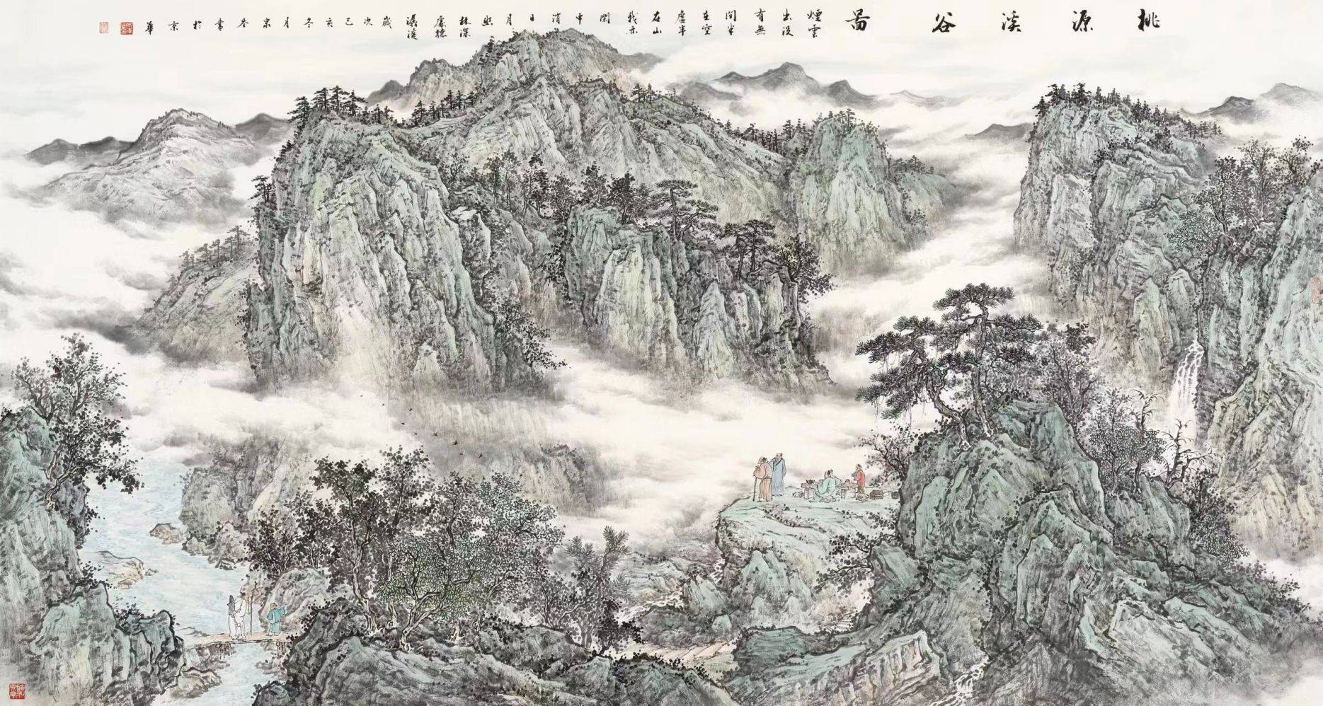 万山红遍势磅礴 妙手丹青置眼前——记著名画家马学军_山水_中国_先生