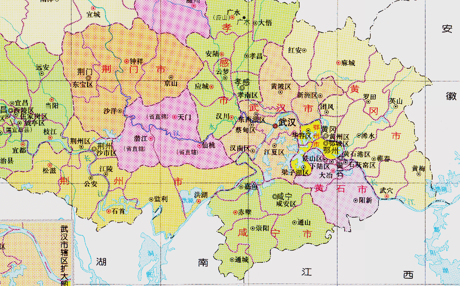 咸宁市的区划调整,湖北省的第10大城市,为何有6个区县?