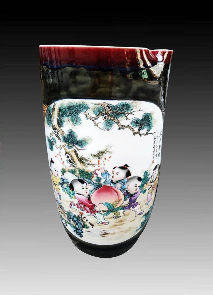 朱武:展现传统陶瓷艺术的璀璨光芒_绘画_作品_卓越