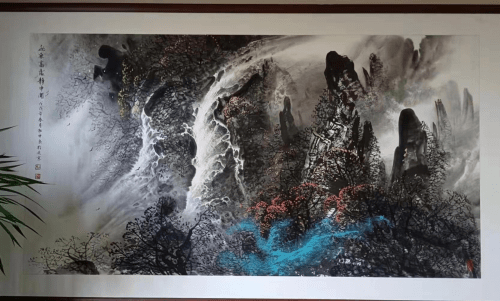 著名山水画家杜中良作品展_中国_艺术_书画