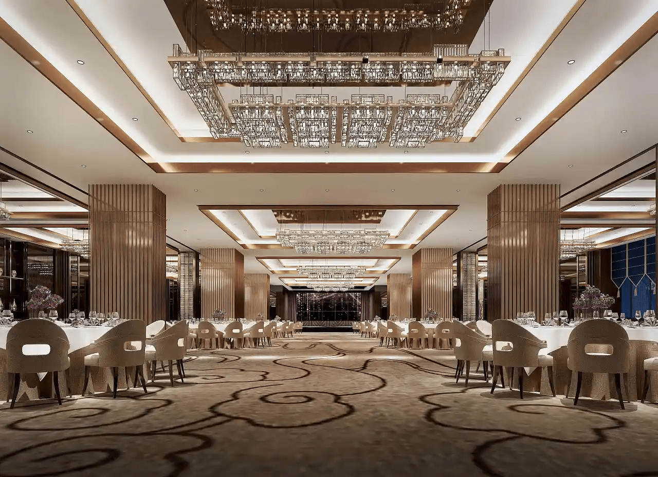 装修设计,宴会酒店装修,餐饮酒店装修,酒店宴会厅装修_装饰_舞台_西安