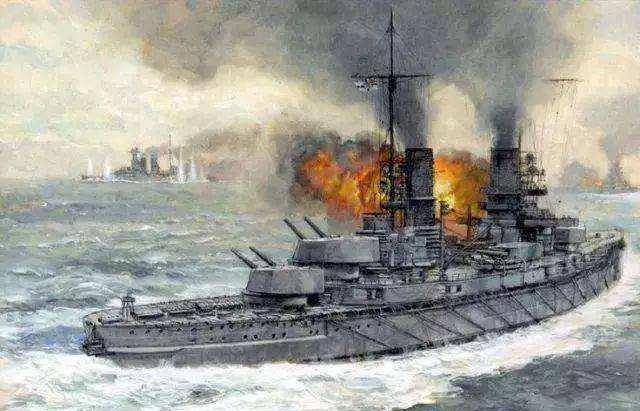 日德兰海战,史上最巅峰主力舰对决,也是大舰巨炮最后的辉煌时刻
