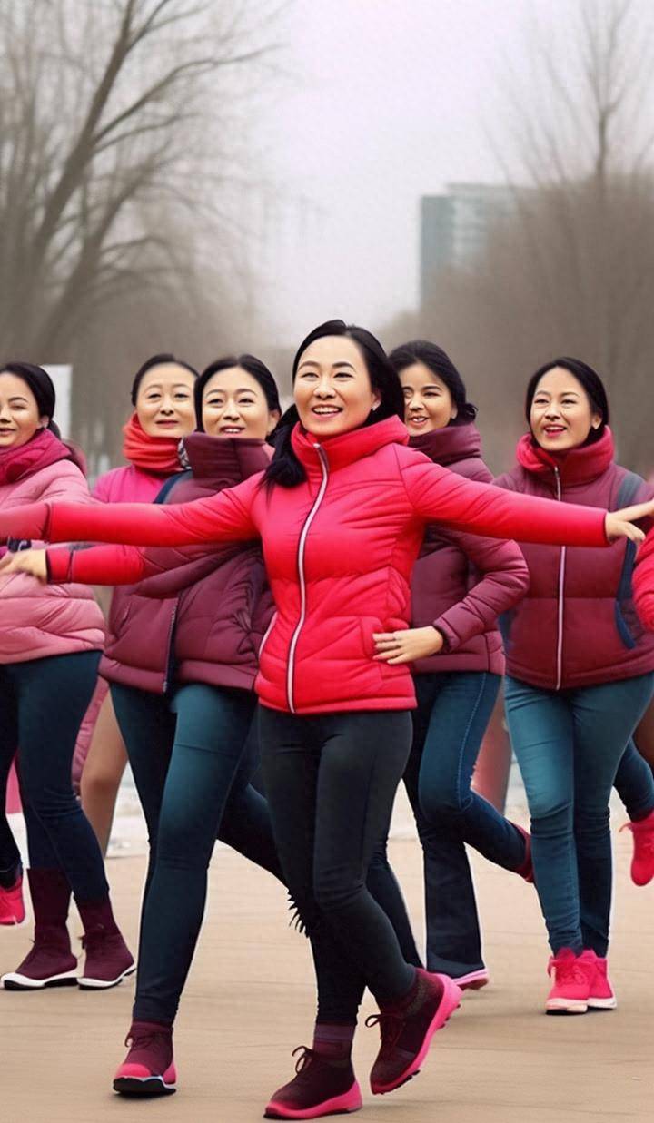 江苏张家港张梦溪广场舞冠军_瑜伽_生活_身体