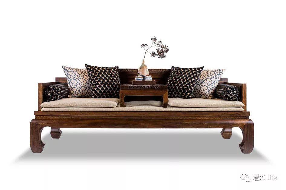 君和檀风|君和紫云|罗汉床丨流传百世之座_生活_弥勒_寓意